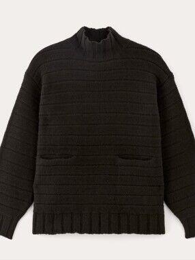 Everlane Oversized Turtkeneck In Luxe Merino Sweater Nwot